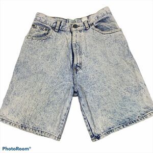 Vintage Sason Acid Wash High‎ Rise Jean Shorts 7/8